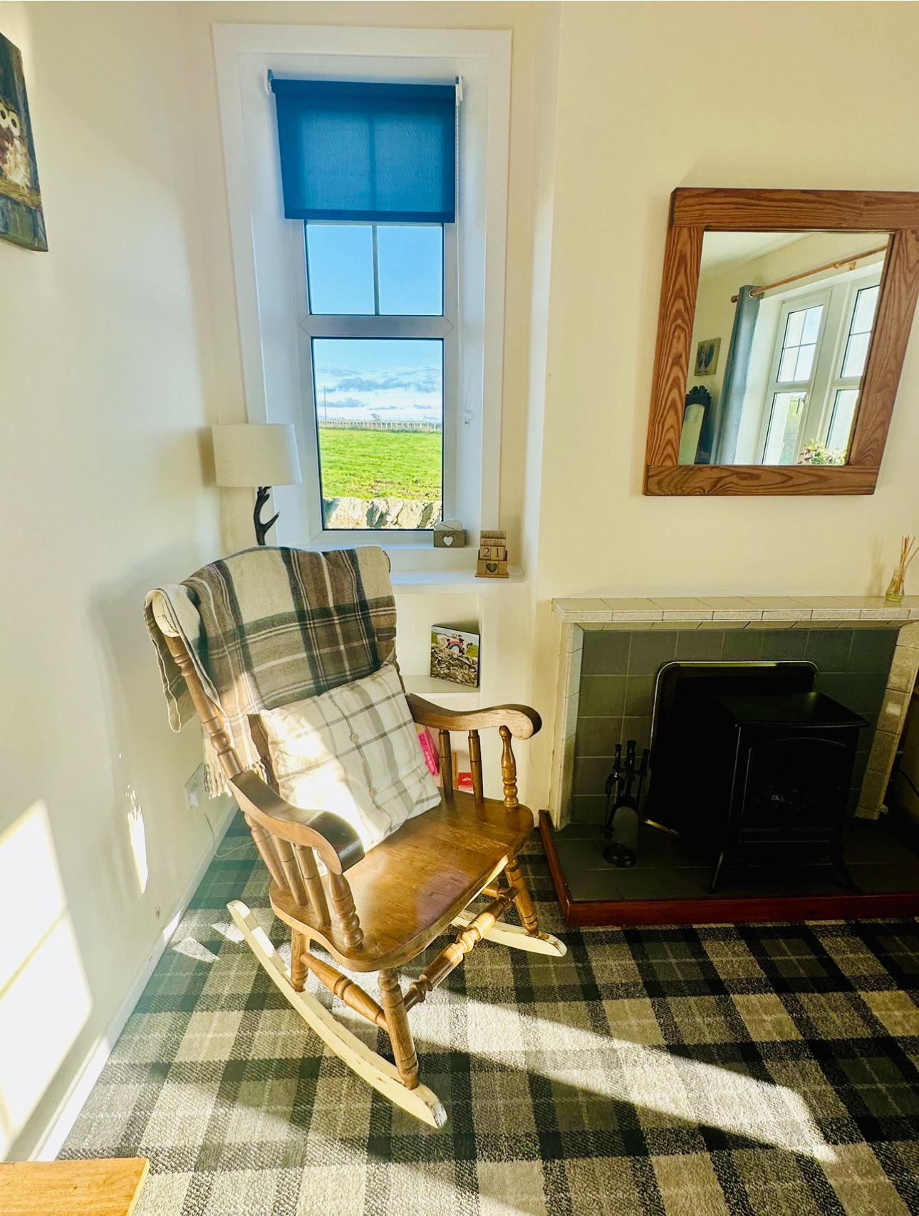 Sitting room at the Dairy Cottage